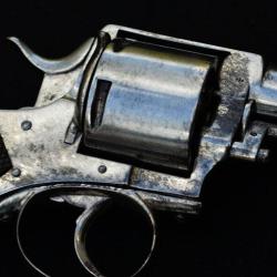 REVOLVER BULLDOG BRITISH CONSTABULARY LIEGOIS Calibre 500 - BE XIX&egrave; Bon XIX eme Belgique Civil Cat&eacute;g