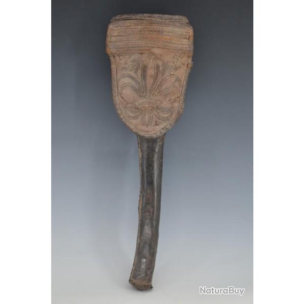 FONTE LONG PISTOLET ou CARABINE CAVALERIE ECUYER DU ROI LOUIS XIV vers 1670- FRANCE Ancien Rgime Re