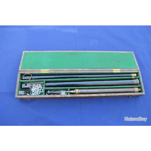 CANNE FUSIL A VENT AIR COMPRIME SIGNEE DE REILLY LONDON XIX� Collection France Tr�s bon XIX eme Civi