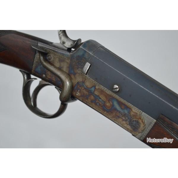 CARABINE CHASSE LUXE par W.J. JEFFERY London Cal. 297/250 - 22 Moris - GB XIX� Tr�s bon  Royaume-Uni