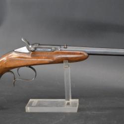 PISTOLET DE TIR CALIBRE 6MM ANNULAIRE par MISTRAL Arquebusier &agrave; Marseille - France XIX&egrave; France Tr&egrave;s 