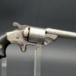 MOORE PATENT FIREARMS COMPANY FRONT LOADING REVOLVER 1864 Calibre 32 TEAT-FIRE - USA XIX&egrave; Tr&egrave;s bon U