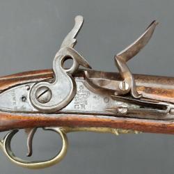 PISTOLET DE MARINE &Agrave; SILEX ANGLAIS PREMIER EMPIRE MODELE 1796 TOWER BRITISH NAPOLEONIC WARS Tr&egrave;s bon