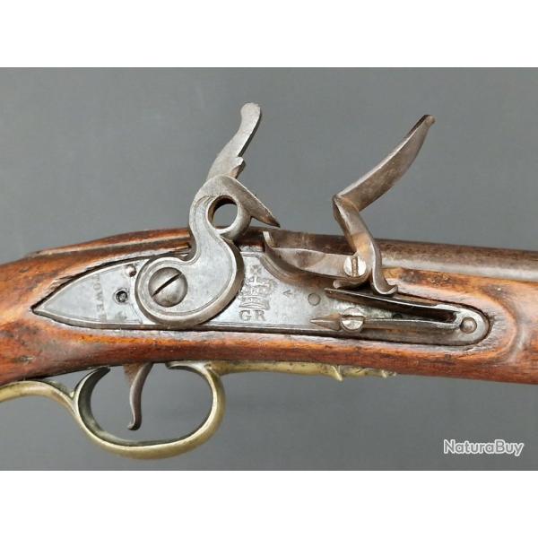 PISTOLET DE MARINE � SILEX ANGLAIS PREMIER EMPIRE MODELE 1796 TOWER BRITISH NAPOLEONIC WARS Tr�s bon