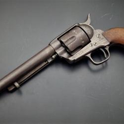 REVOLVER COLT PEACEMAKER SINGLE ACTION MILITAIRE DE CAVALERIE SAA 1873 US ARMY 1877 CALIBRE 45LC - B