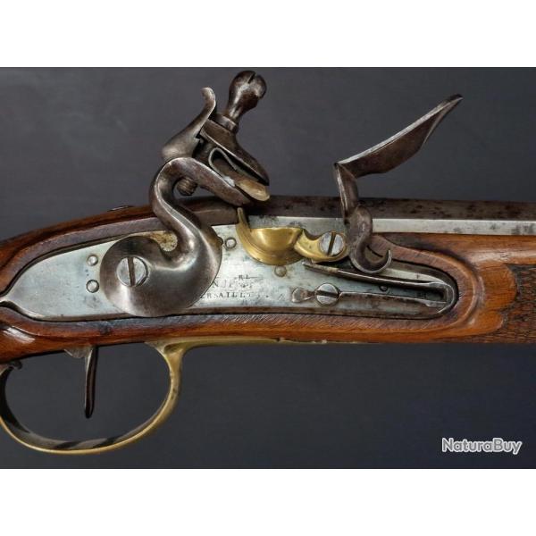 CARABINE DE LUXE D'OFFICIER DITE "DE BOTTE" SIGNE BOUTET MANUFACTURE DE VERSAILLES Modle 1793 - FR