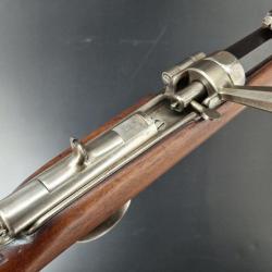 FUSIL DE N&Eacute;CESSIT&Eacute; GUERRE 1870 ESSAI DU BREVET TASSINE CHASSEPOT CARTOUCHE M&Eacute;TALLIQUE CALIBRE 11MM G