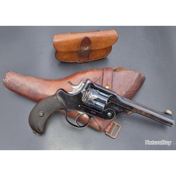 REVOLVER WEBLEY GOUVERNEMENT WG ARMY MODEL 1896 Calibre .455 & 45 LC - GB XIX� Tr�s bon  Royaume-Uni