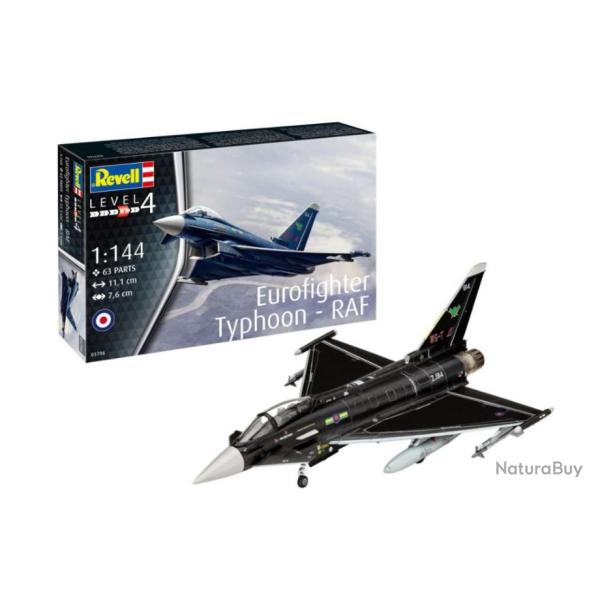 Maquette  monter - Eurofighter typhoon RAF 1/144 | Revell (0000 4800)
