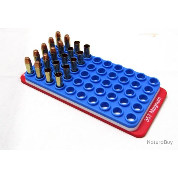 Plateaux de rechargement pour le calibre 357 Magnum made in France