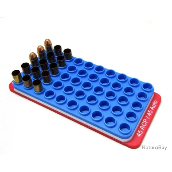 Plateaux de rechargement pour le calibre 45 ACP made in France