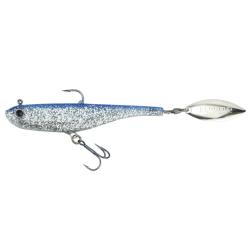 Leurre Souple Biwaa Divinator Big 85g 01 - Blue Chrome