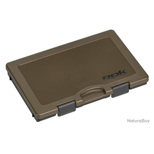 Boite Plate 27X17X3Cm - Noire Verte Rok