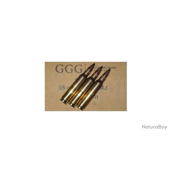 223 Rem. GGG 50 CARTOUCHES FMJ 55gr -