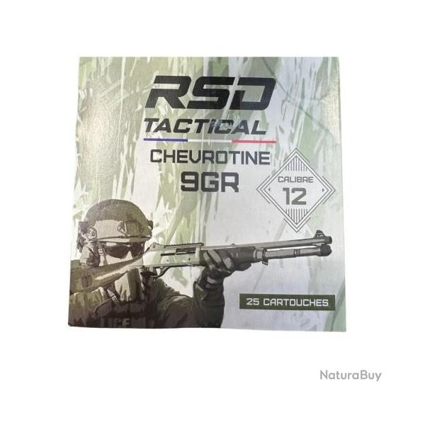 Chevrotines JOCKER rsd tactical cal.12/67 9gr par 25