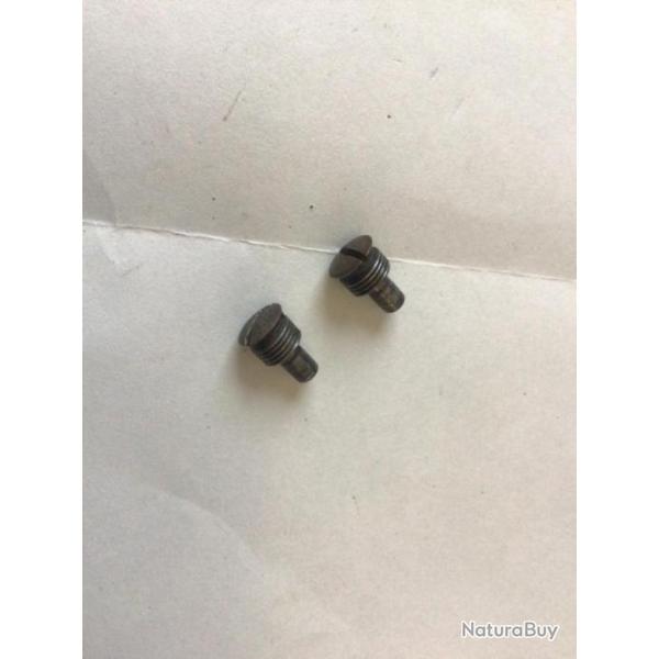 VENDU PAR LE-CUIRASSIER PAIRE VIS DE PLANCHE ELEVATRICE BROWNING AUTO5 CALIBRE 12 (PREMIERS MOD�LES)
