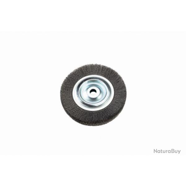 Brosse de nettoyage circulaire Januel Monture acier - 200 mm
