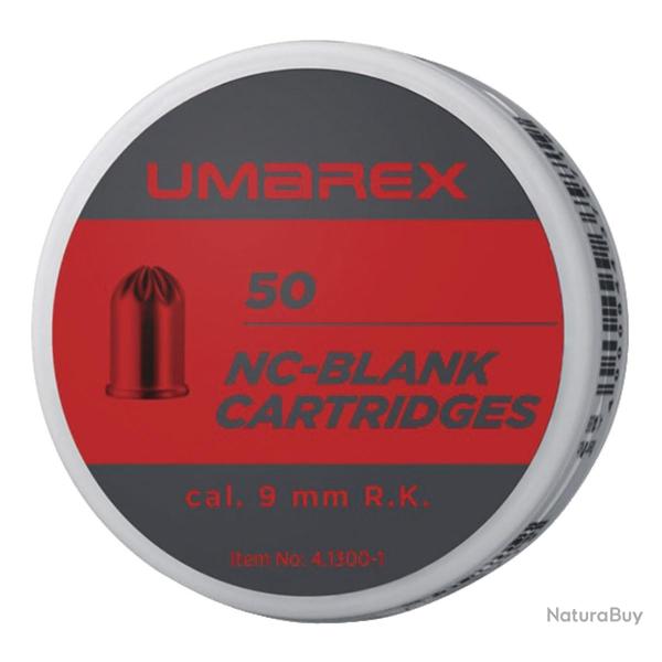 CARTOUCHES A BLANC CAL 9MM R X50