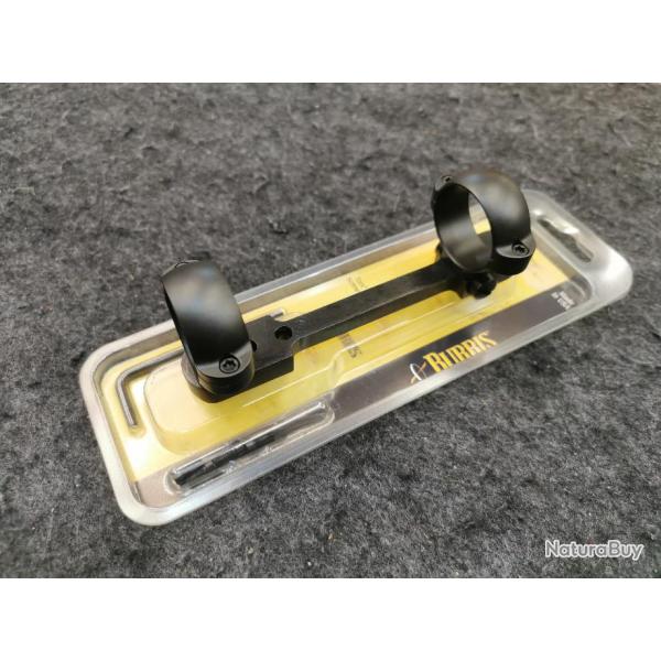 Montage Fixe Burris Dovetail avec Colliers diam�tre 30mm pour Browning / Winchester / Benelli