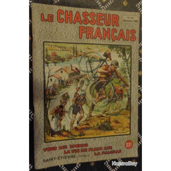 revue chasseur fran�ais 1949 (id�e cadeau) 11/1949