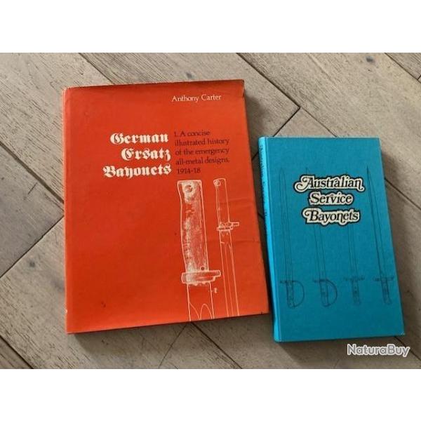 Livre sur les baionnette pour collectionneurs