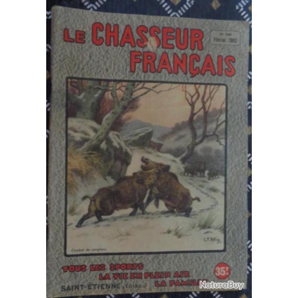 revue chasseur fran�ais 02.1952 (id�e cadeau)
