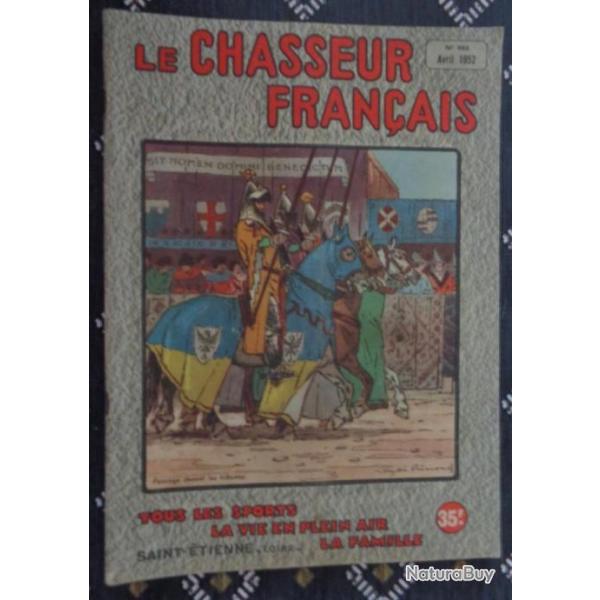 revue chasseur fran�ais 04.1952 (id�e cadeau)