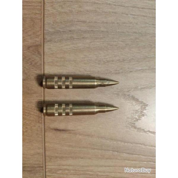 Cartouches inertes de manipulation calibre 5,56