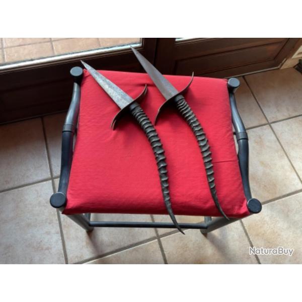 Paire de poignards d'origine Ethnique, pas de prix de r�serve