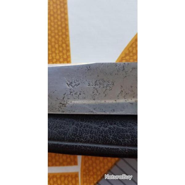 solingen hubertus ww1 couteau de chasse avec aigle imp�rial