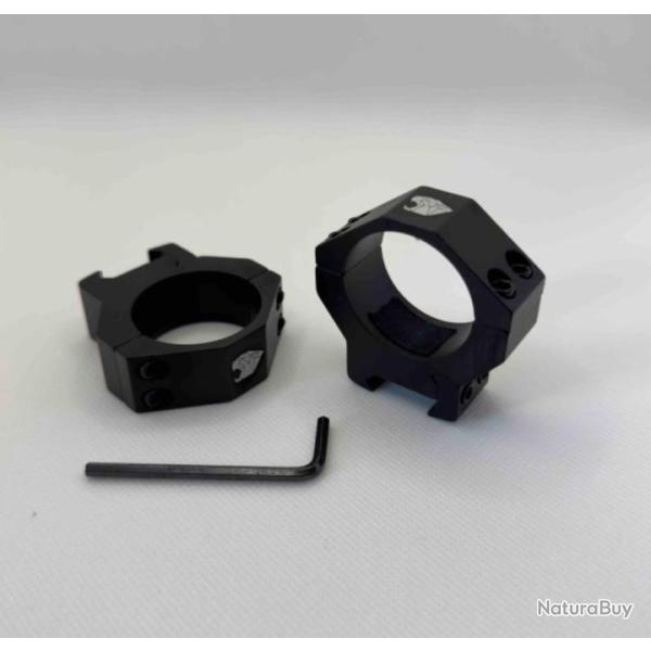 Paire de Colliers Alpha �lite diam�tre 34mm M�dium pour rail de 21mm