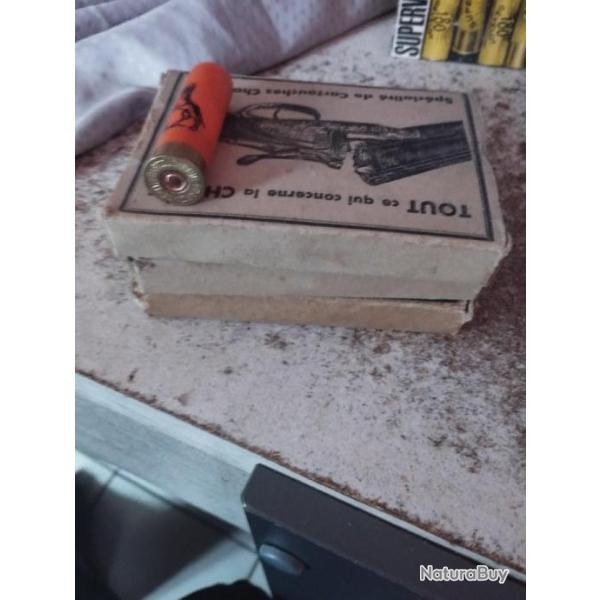 3 bo�te cartouche calibre 20 n�8 cartoucherie fran�aise