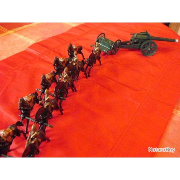 Soldats Britannique : Train d'artillerie