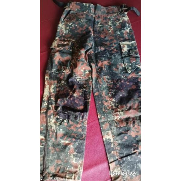 Pantalon Commando Smock Rip Stop flecktarn M
