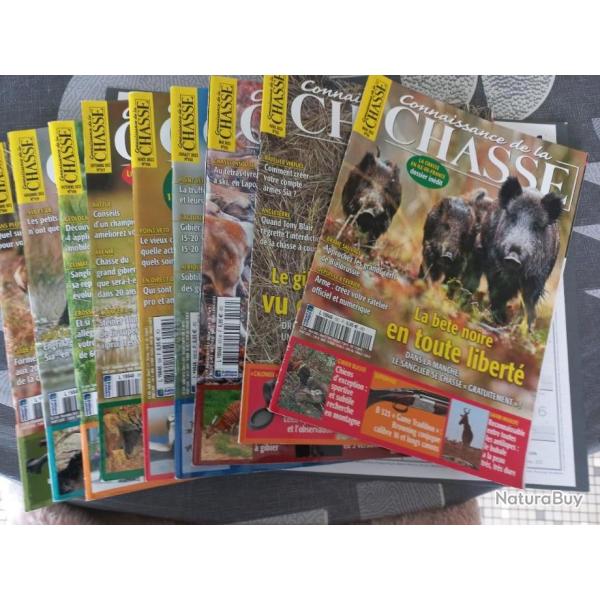 Lot Revue Connaissance de la Chasse 2022