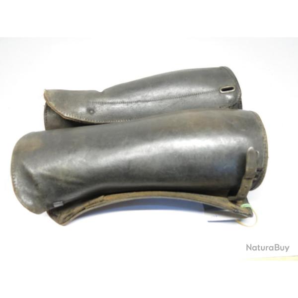 Jambieres cuir officier Gendarmerie ref 265