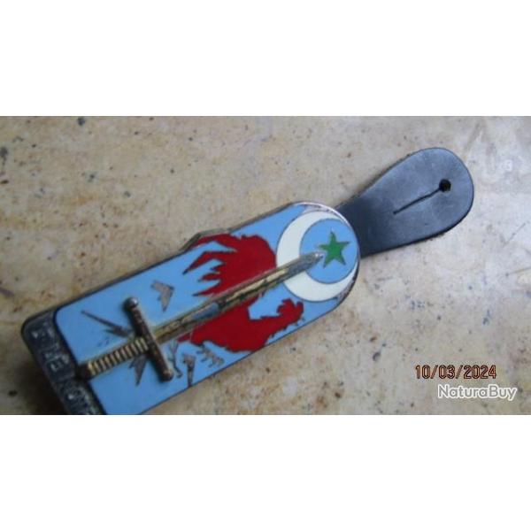 insigne  promo promotion Le NOTRE, LTN, EOR COET, Infanterie d'Afrique, Italie