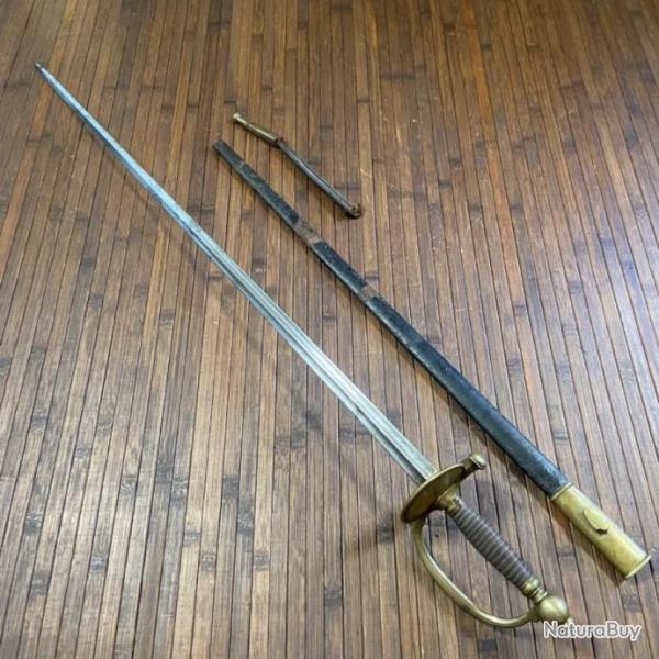 �P�E D'OFFICIER MOD�LE 1816 de 1826 MANUFACTURE ROYALE DE KLINGENTHAL