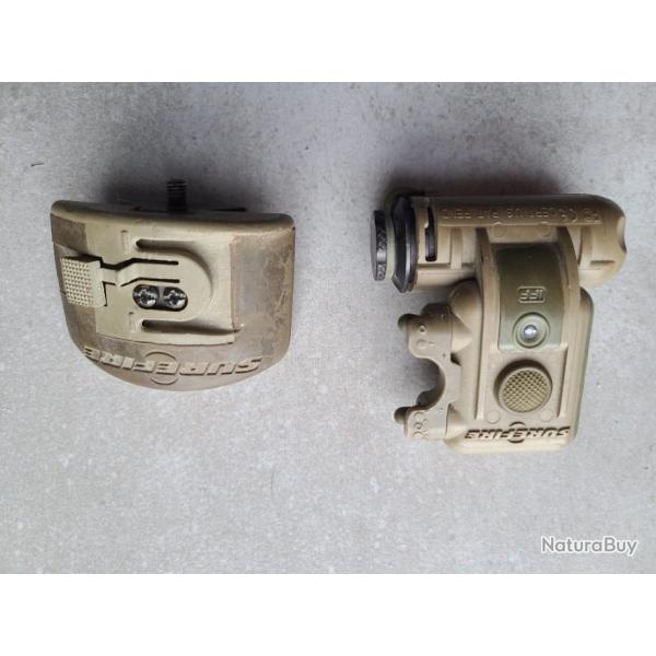Lampe Led SUREFIRE pour casque
