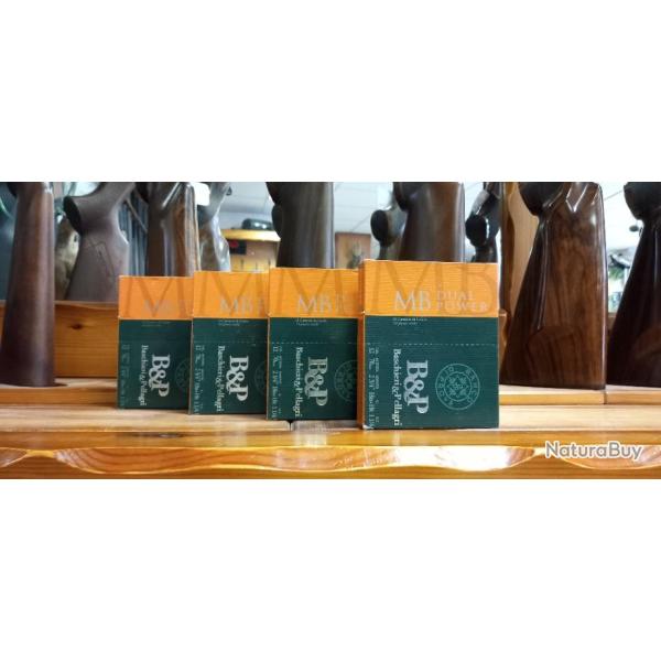 Lot de 5 bo�tes de 10 cartouches B&P MB Dual Power 36g calibre 12/70