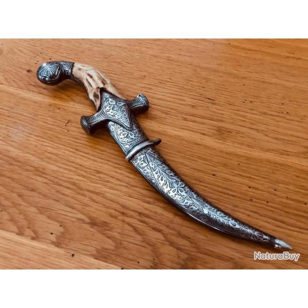 Superbe Poignard Kandjar Indien du D�but du XX�me Si�cle