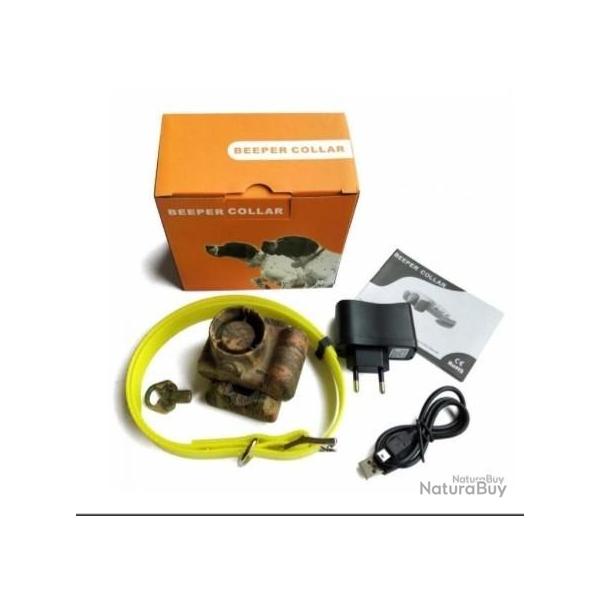 Collier beeper rep�rage camouflage pour chien - 8 modes pour l'entrainement et la chasse