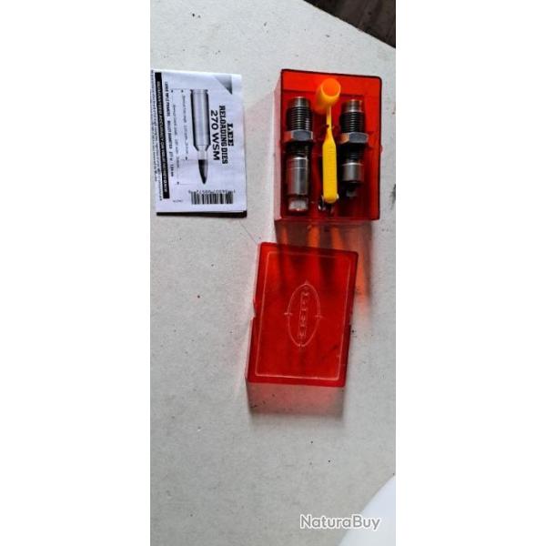 Outils lee 270 wsm neuf jamais utilis� avec 44 �tuis winchester tir� 1 fois en tir sportif