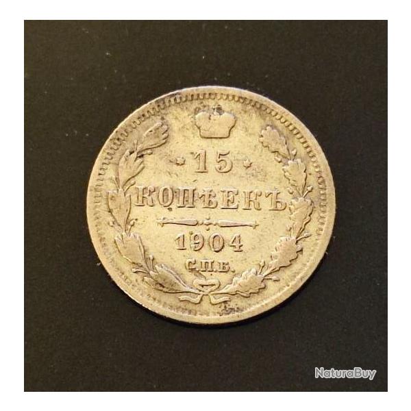 15 kopecks 1904 Empire de Russie