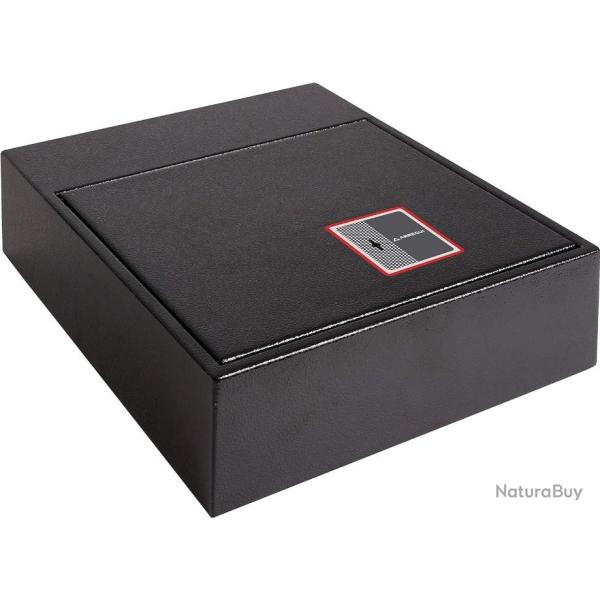 Coffre fort � cacher pour armoire Ouverture � clef 11 x 31 x 38 cm 11 L Noir Coffre fort