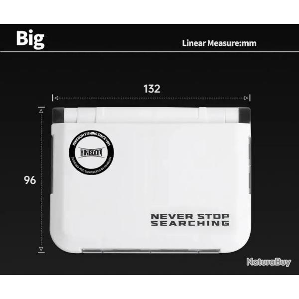 Bo�te Rangement Leurres Hame�ons App�ts Cuill�res Multicombinaison Plastique Haute Qualit� Solide