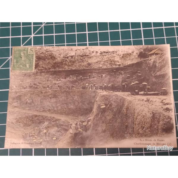 TONKIN, MINES DE HATON, CHARBONNAGE DE HONGA, V DEMANGE HANO (a)