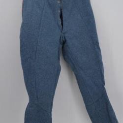 PANTALON - CULOTTE TROUPE ARTILLERIE MONTEE Mod&egrave;le 1915 Bh dat&eacute; 1918 - France 1er GM Reglo France Bo