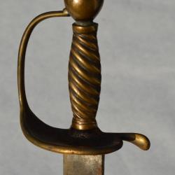 SABRE DE BOMBARDIER ou GRENADIER D'ARTILLERIE DE MARINE MILAITE Mod&egrave;le 1680 vers 1720 - 1734 - Franc