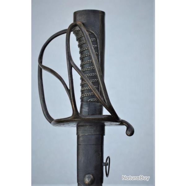 SABRE D'OFFICIER DE GENDARMERIE DE FRANCE 1763  1788 GARNISON DE LUNVILLE - FRANCE ANCIENNE MONARC